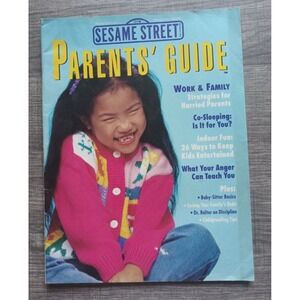 Vintage Sesame Street CTW‎ Parents' Guide January/February 1993